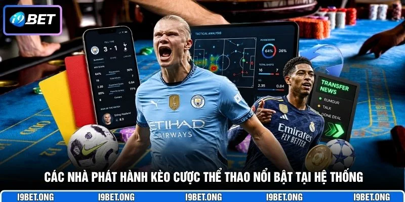 Các nhà phát hành kèo cược thể thao nổi bật tại hệ thống