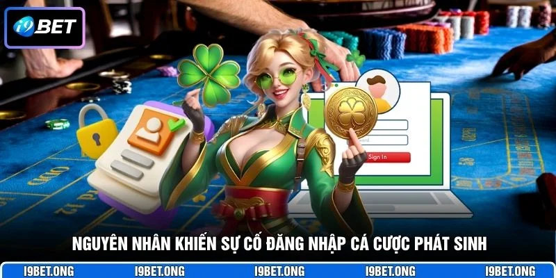 Nguyên nhân khiến sự cố đăng nhập cá cược phát sinh
